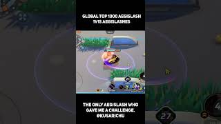 #1000 Aegislash vs @kusarichu #pokemonunite #pokemon #aegislash #moba #shorts #mobilelegends