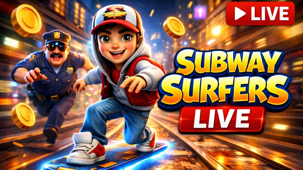 🔴 Subway Surfers LIVE: Beating My 50M High Score! 🏃‍♂️💨 