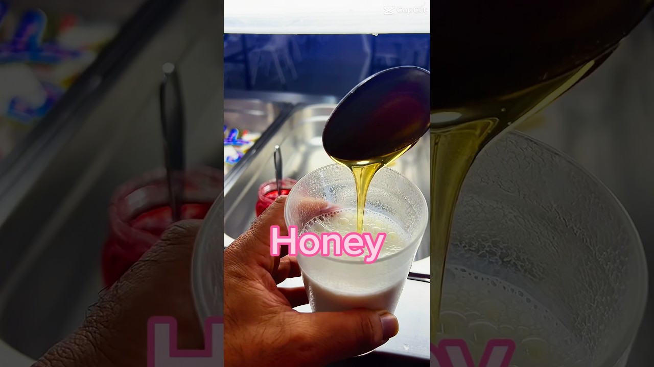 How To Mix Honey With Milk Milk And Honey Drink Power Milk YouTube