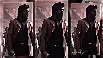 Kgf 2  X Habibi 💥 || Trend Video  Alightmotion Edit Xml Preset