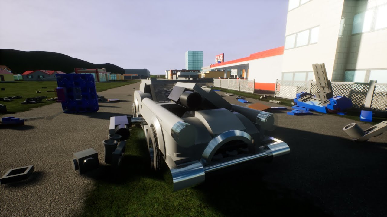 Classic Spy Car in Legacy Brick Rigs. (Creation Showcase) - YouTube