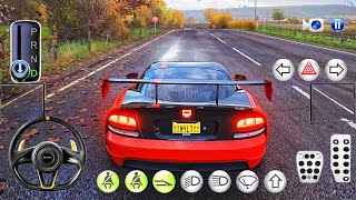 3D Driving Class: Car Ultra Realistic Graphics Gameplay (Dodge Viper Srt10) - Android Gameplay #16 screenshot 4