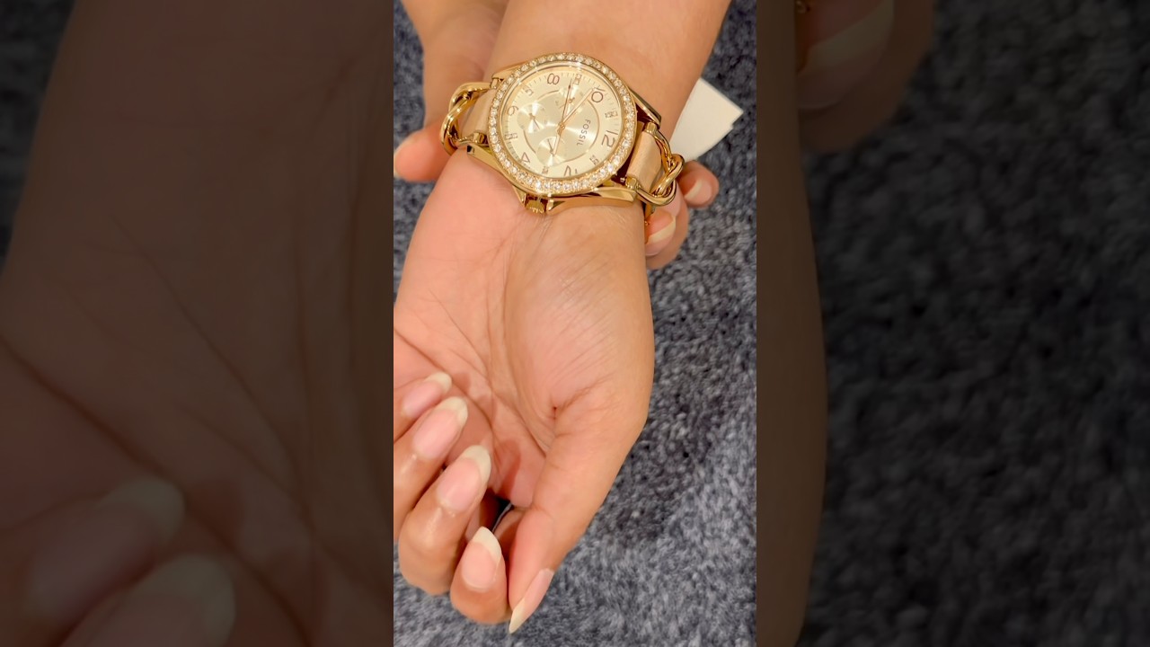 Fossil Women’s Riley Stainless Multifunction Watch 