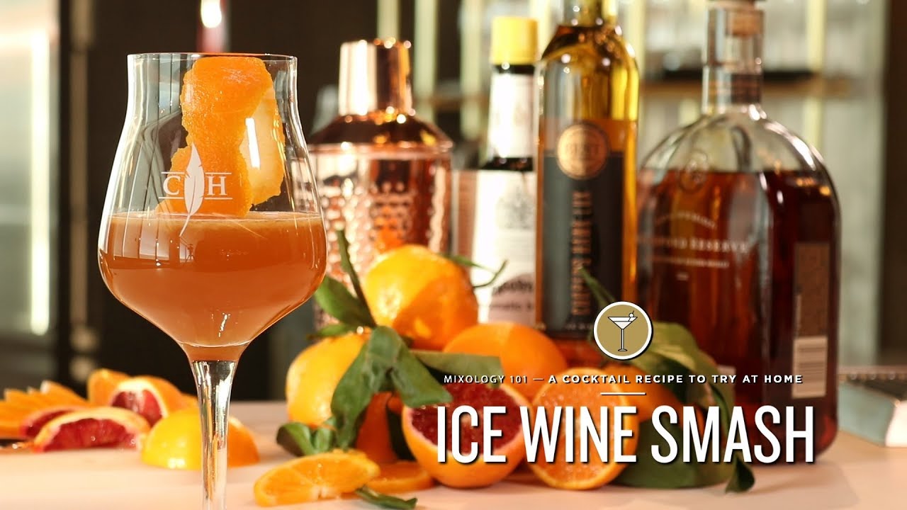 Mixology 101 - Ice Wine Smash