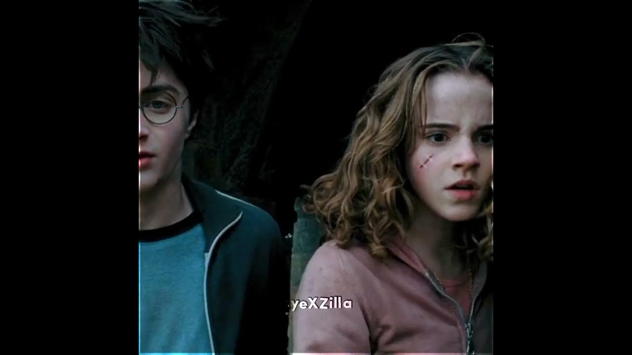 ✨ Harry and Hermione in this scene.... 🥵