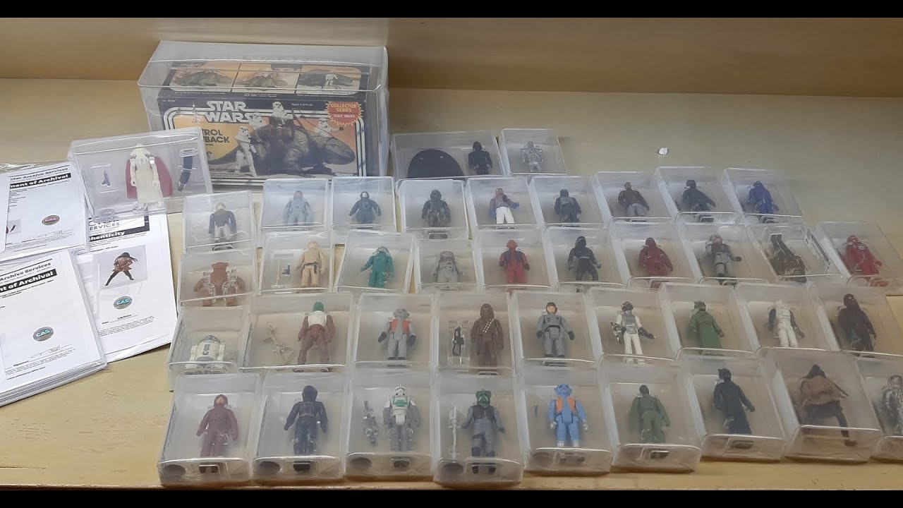 Unboxing Video Some Vintage Star Wars Figures Back from Grading YouTube
