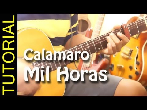 Como tocar Mil Horas en guitarra acustica - YouTube