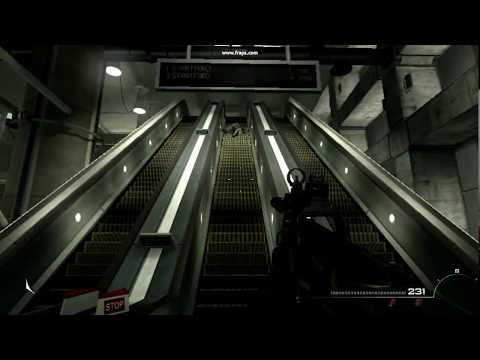 GRENADE coming down the ESCALATOR!! (COD Modern Warfare 3)