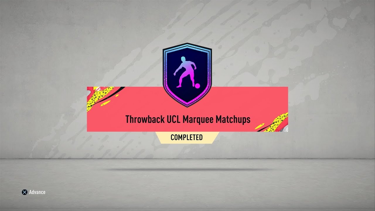 HOW TO COMPLETE THE THROWBACK UCL MARQUEE MATCHUPS - CHEAPEST METHOD!