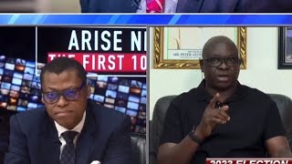 Listen carefully premier wotototot from rufai oseni ARISE NEWS TV presenter to Ayo fayose 😳😳😂😂