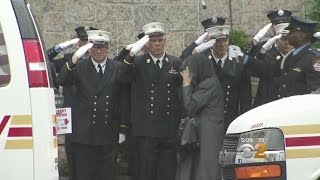 Tears For Fallen Firefighter