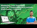 📊 Master 80+ Excel Functions: Full 4-Hour Course for Beginners to Pros