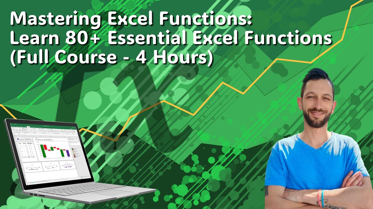 📊 Master 80+ Excel Functions: Full 4-Hour Course for Beginners to Pros ...