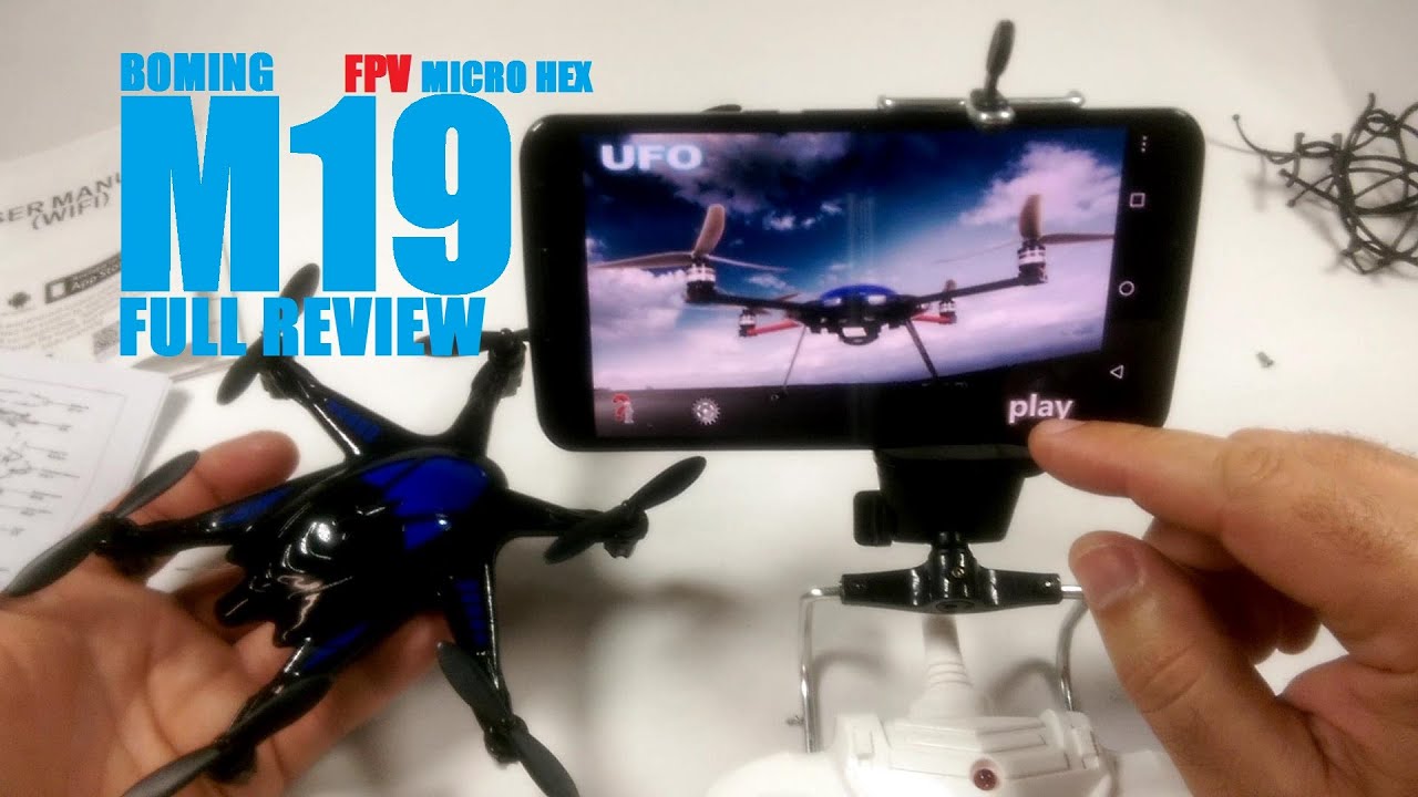BoMing M19 FPV Micro Hexacopter Review - [Unbox, Setup, Flight Test, Pros & Cons]