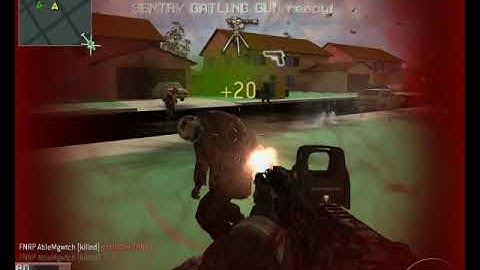 Call Of Duty 4 Modern Warfare FNRP Simpsons map THEFT by Players REDKILLER and MT_LEO Pt1