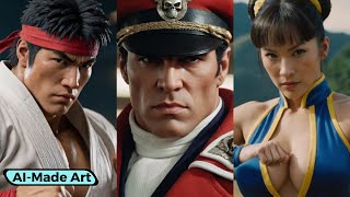 STREET FIGHTER II - The Movie reimagined | by AI-Made Art