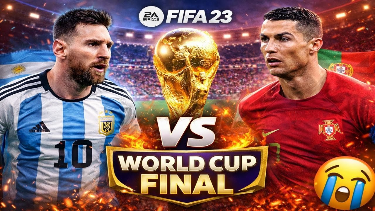 #7 Messi Vs Ronaldo World Cup Final |  Full Gameplay And Commentary