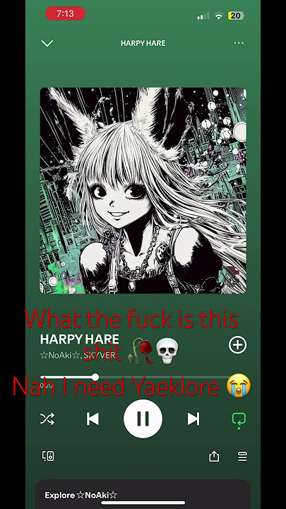 Nah Phonk/Funk Got Harpy Hare 😭 #earrape