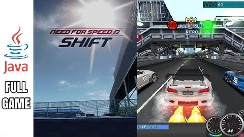 NEED FOR SPEED SHIFT 3D - Java Game (Full Gameplay No Commentary)