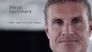 Celebrity David Coulthard - make opportunities happen Wealth