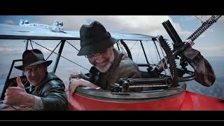 😂 INDIANA & FATHER FLY A PLANE ~ INDIANA JONES AND THE LAST CRUSADE 1989 #harrisonford #seanconnery