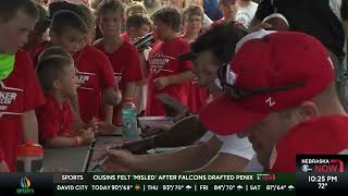 Former Husker and NFL veteran Adam Carriker hosts football camp in Lincoln