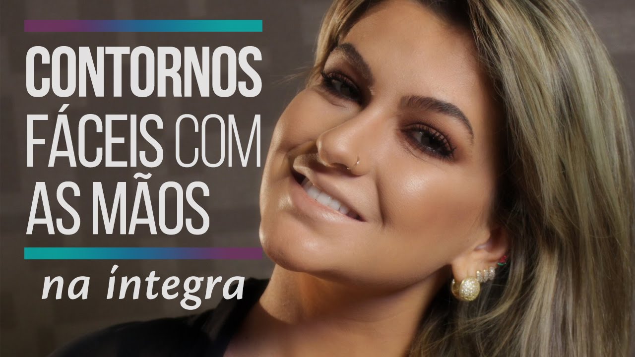 NA ÍNTEGRA: CONTORNOS FÁCEIS PRATICAMENTE COM AS MÃOS POR ALICE SALAZAR