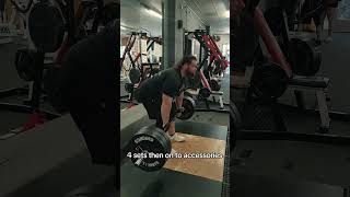 Posterior chain, deload version. Throws tomorrow A.M #highlandgames #throwstuff #fun #focused #gym
