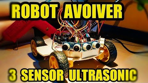 Cara membuat robot avoider 3 sensor ultrasonic arduino