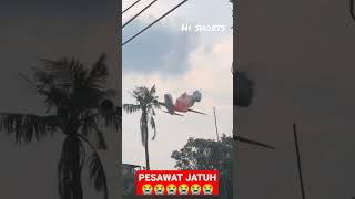 MOMEN KOCAK WINDA BASUDARA DRAMA PESAWAT JATUH #shorts