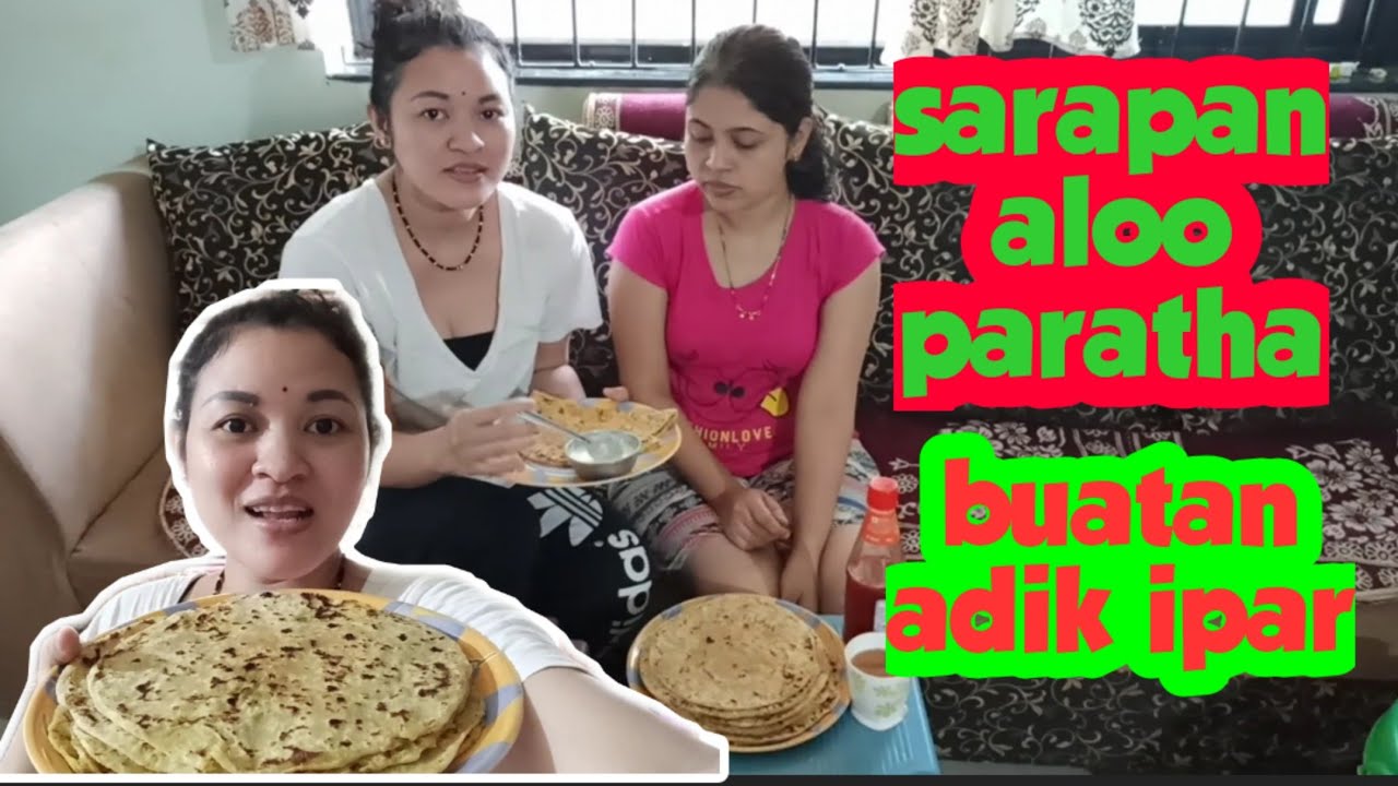 Aloo paratha recipe || cara membuat paratha 