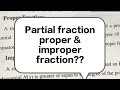 Partial fraction ||definitions|| fully explained||class 10||chapter 4
