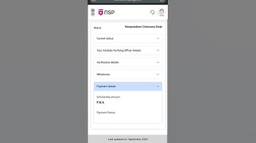 Nsp Meritslist out &pfms process payment kab ayega
