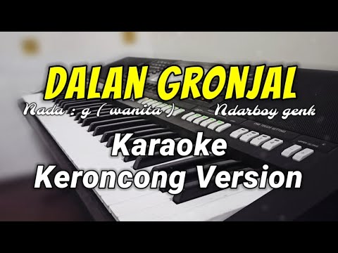 Denny caknan - Dalan gronjal ost cidro asmoro (karaoke)