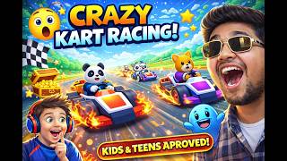 Ultimate Kart Racing Battle! Can I Beat This Level? 🚀 screenshot 5