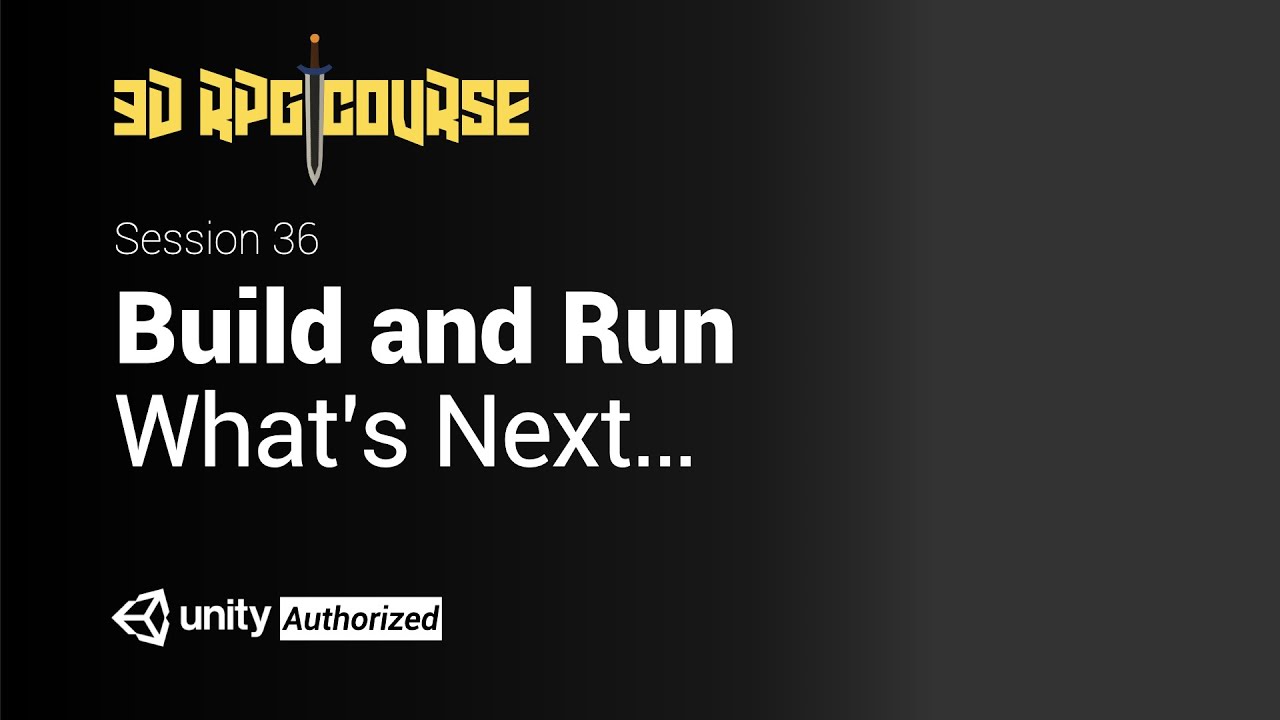 Unity3D RPG游戏开发教程|Core核心功能36:Build & Run打包及运行