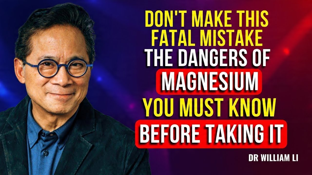 4 Warning Signs to NEVER Take Magnesium Glycinate | 5 Signs to Use It Daily | Dr. William Li