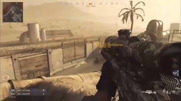 Modern Warfare - 360 No Scope On Top Of Rust (Must Watch)