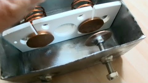 DIY VHF Band Pass Filter. Part 2. Ham Radio. Housing Made from Scrap Metal. #Ham Radio