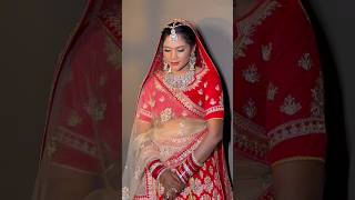 My salon work !! Bridal makeover ❤️