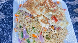 How to make indomie noodles, Nigerian stir fried noodles 🍜