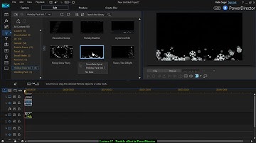 Lecture 17 - Particle effect in PowerDirector
