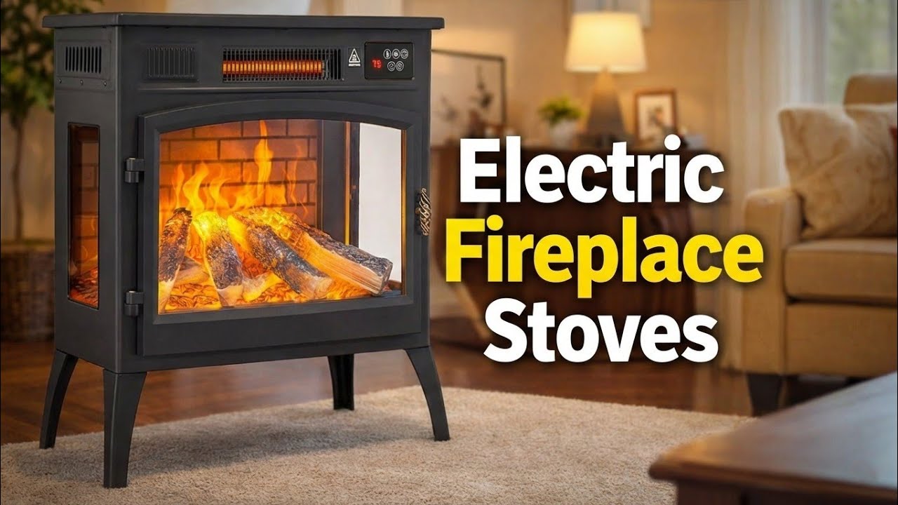 Top 5 Best Electric Fireplace Stoves in 2026 (Reviews & Buyer's Guide)