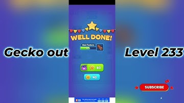 Gecko Out Level 233 Walkthrough 🧩 | Step-by-Step Puzzle Guide | SolutionGuruji