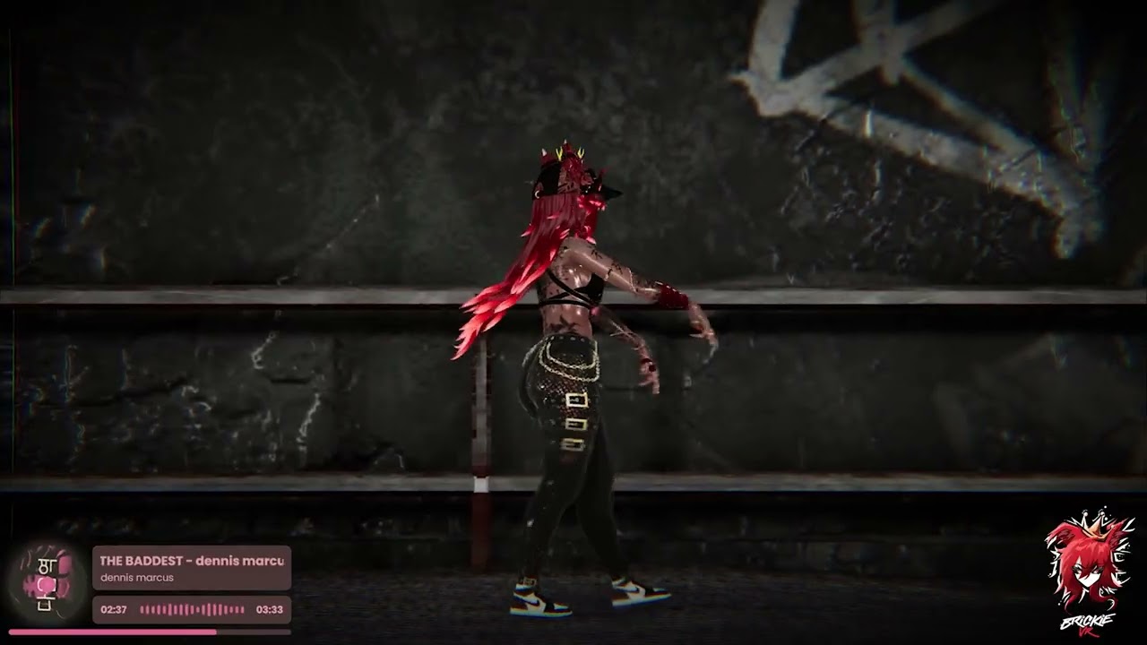 The Baddest Remix - Dennis Marcus || VRChat Dancing