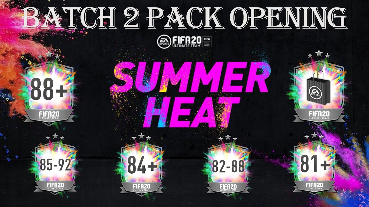 SO MANY WALKOUTS!! SUMMER HEAT BATCH 2 PACK OPENING | UPGRADE PACKS | FIFA 20 ULTIMATE TEAM