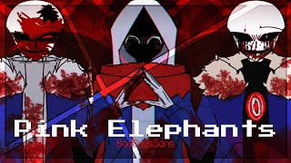 PINK ELEPHANT ANIMATION MEME - Undertale au [ Bad Guys Sans ] (Please read desc)