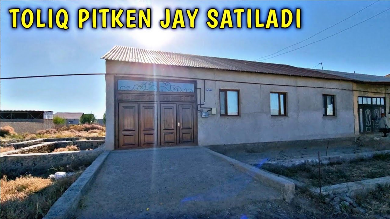 ХОЖЕЛИ КАЛАСЫНАН ТОЛЫК ПИТКЕН ЖАЙ САТЫЛАДЫ.