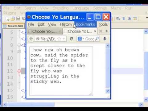 Html,CSS, Textarea for Commentary
