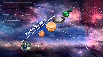 ¿Cuál es la distancia de la Tierra a Plutón en años luz?